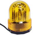 12 Volt Revolving Signal Light In Amber Blue Red Colors Ta-01850 