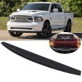1pc Top Rear Tailgate Moulding Trim Abs Matte Black Compatible With 2010-2018 For Dodge Ram 1500 2500 3500