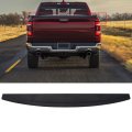 1pc Top Rear Tailgate Moulding Trim Abs Matte Black Compatible With 2010-2018 For Dodge Ram 1500 2500 3500