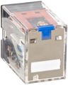 Omron My4in Ac110 120 S General Purpose Relay Standard Coil Polarity Led Indicator And Lockable Test Button Type Plug-in Socket 