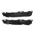 Front Bumper Bracket Pair For Toyota Yaris 2007 2008 2009 2010 2011 Driver And Passenger Side Plastic Retainer To1032115 