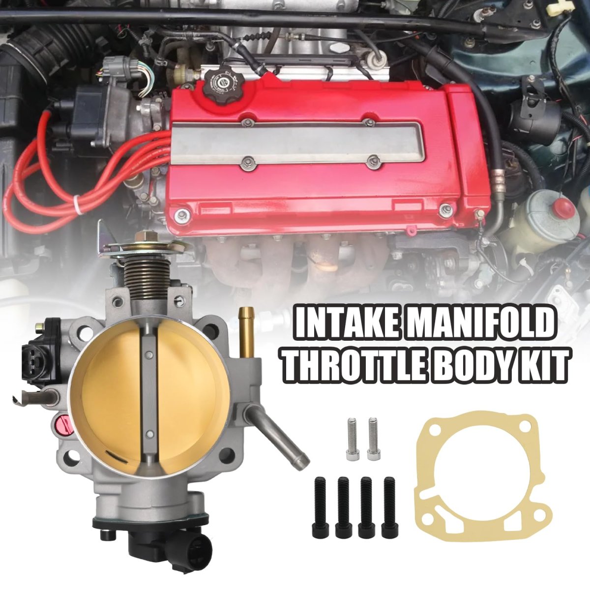 309-05-1050 70mm Intake Manifold Throttle Body Kit With Tps Map Sensor Replacement For Honda Civic B16 B17 B18
