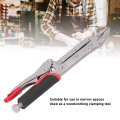 Fydun Straight Jaw Locking Pliers Fast Release Long Nose Plier Woodworking Clamping Tool For Narrow Spaces