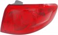 Evan-fischer Tail Light Assembly For 2007-2009 Hyundai Santa Fe Outer Passenger Side 