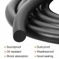 Uxcell Nitrile Rubber Seal Strip 20mm 0 79 Diameter X 1 Meter 3 28ft Long Round Solid Weather Stripping For Reduce Noise Shock