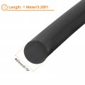 Uxcell Nitrile Rubber Seal Strip 20mm 0 79 Diameter X 1 Meter 3 28ft Long Round Solid Weather Stripping For Reduce Noise Shock