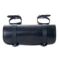Elainestore Motorcycle Bags Saddlebags With Leather Shell Black