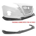 Ikon Motorsports Front Bumper Lip For 2019-2022 Nissan Altima Ik V4 Style Unpainted Black Pu Air Dam Chin Spoiler Protector
