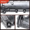 A-premium Left Side Engine Valve Cover Kit Compatible With Ford F-150 F-250 Super Duty Mustang Expedition Explorer Sport Trac