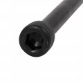 Uxcell M6 X 100mm Alloy Steel 12 9 Grade Hex Socket Head Cap Machine Screw Bolt 10pcs