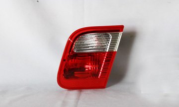 Bmw 3 Series Passenger Side Inner Replacement Reflex Reflector 17-0001-01 Red Tail Light Assembly Waterproof Painted Finish