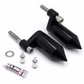 Httmt- Black Spike Frame Slider Billet Aluminum For Cbr1000rr Cbr 1000 Rr 2006-2007 P N Mt290-006