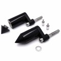 Httmt- Black Spike Frame Slider Billet Aluminum For Cbr1000rr Cbr 1000 Rr 2006-2007 P N Mt290-006