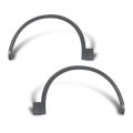 Front Wheel Opening Molding Arch Trim For Audi Q5 Base 2018 2019 2020 Black Pp Plastic Fender Flares 2 Piece Set Not Fit Sq5 Or 
