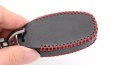 Car Smart Key Case Leather Automotive Keychain Ring Fit For Suzuki Swift Kizashi Sx4 S-cross