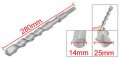 Uxcell Hardware 25mm X 280mm Hex Shank Electric Hammer Masonry Drill Bit