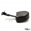 Httmt Sbb046- Black Driver Backrest Adjustable Compatible With H-d Touring Ultra Classic Electra Glide