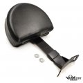 Httmt Sbb046- Black Driver Backrest Adjustable Compatible With H-d Touring Ultra Classic Electra Glide