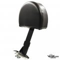 Httmt Sbb046- Black Driver Backrest Adjustable Compatible With H-d Touring Ultra Classic Electra Glide