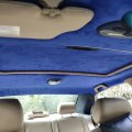 Moyishi Dark Blue Suede Headliner Fabric With Foam Backing Material For Automotive Home Trim Seat Door Trunk Lining Diy Repair