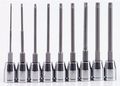 Bondhus Phtx9 S-6 T8 To T40 6-inch Long Star Prohold Socket Bits And Sockets 