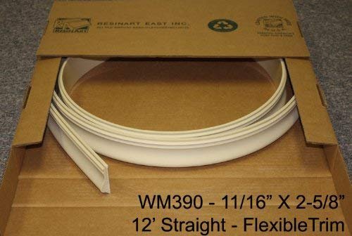 Flexible Moulding Chair Rail Wm390-11 16 X 2-5 8 12 Length Trim