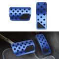 Anti Slip Aluminum Alloy Pedal Covers For 2011 To 2021 Jeep Grand Cherokee And Dodge Durango Blue Brake Accelerator Foot Pads 