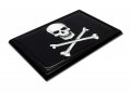 Metalhead Auto Emblem Pirate Black