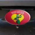 Gumby With Guitar You Rock Heart Oval Tow Trailer Hitch Cover Plug Insert