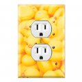 Graphics Wallplates Rubber Duck Duplex Outlet Wall Plate Cover 