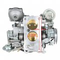 Waltyotur Carburetor Replacement For Toyota 1fz Land Cruiser 1992-1999 1f Car Engine Replaces 21100-66010