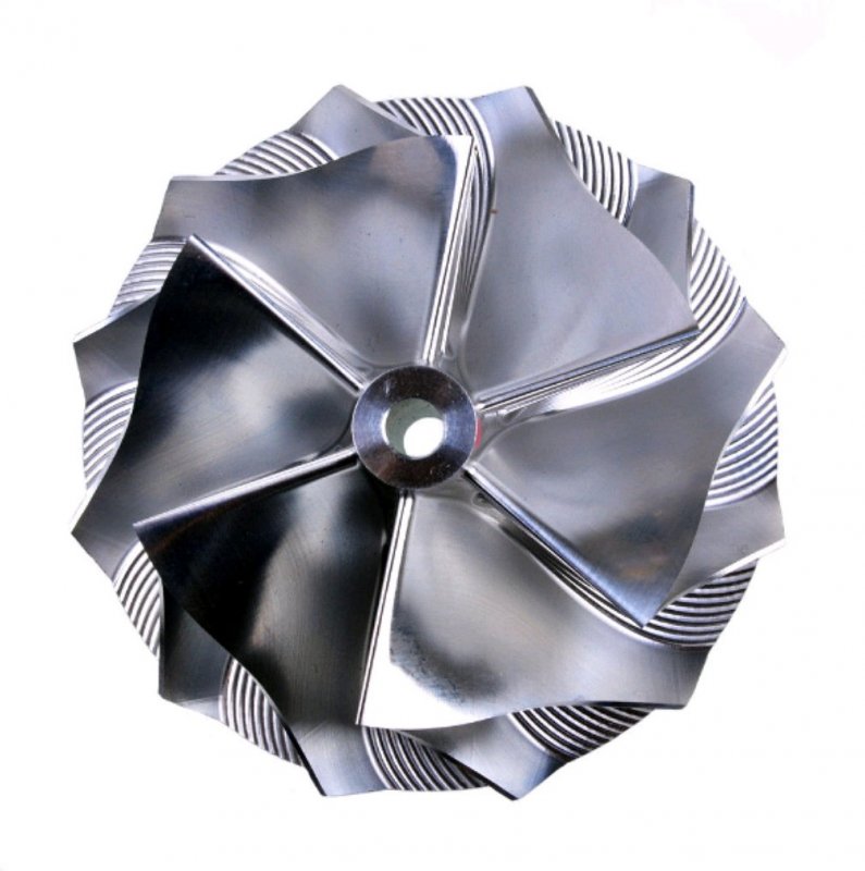 Billet Turbo Compressor Wheel For Iveco 702549-0019 Gt2259s 6 Blade Fits 702989-0003 And 702989-0006 42 87mm Inducer 59 48mm