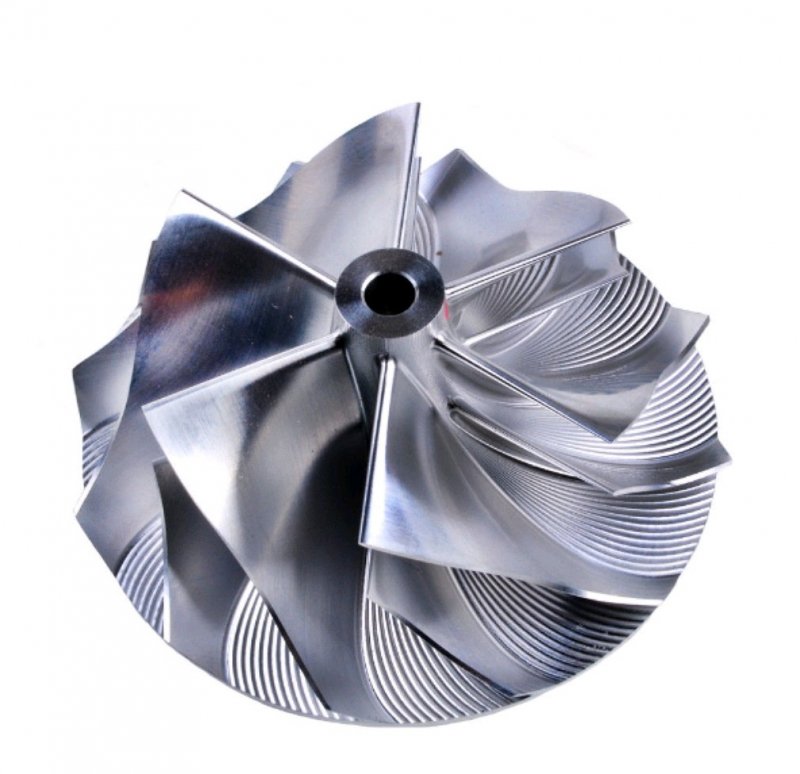 Billet Turbo Compressor Wheel For Iveco 702549-0019 Gt2259s 6 Blade Fits 702989-0003 And 702989-0006 42 87mm Inducer 59 48mm
