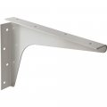 8 X 12 Heavy-duty Steel Shelf Bracket Black Pair