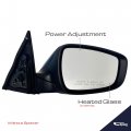 Spieg Hy1321194 Passenger Side Mirror Replacement For Hyundai Veloster 2012-2017 Power Heated Ptm Black 5pin Rh