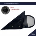 Spieg Hy1321194 Passenger Side Mirror Replacement For Hyundai Veloster 2012-2017 Power Heated Ptm Black 5pin Rh