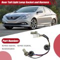 Rear Tail Light Lamp Socket And Harness For Hyundai Sonata Sedan 2011012 2013 2014 2 0l 2 4l Part Number 92450-3q000 924503q000
