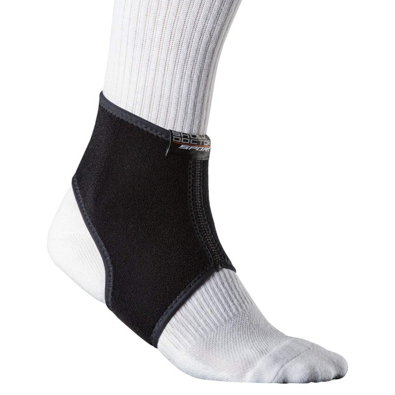 Shock Doctor Ankle Comp Slv Wrap Blk L