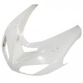 Tcmt Unpainted White Abs Plastic Front Upper Fairing Cowl Nose Head Fits For Kawasaki Zx10r Zx10 Body Part 2006 2007
