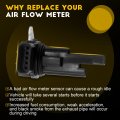 Ocpty Mass Airflow Sensor 37980rlf0030 37980r11a01 Compatible For 2004-2011 Mazda 3 2006-2008 5 2003-2012 6 2006-2012 Mx-5