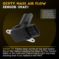 Ocpty Mass Airflow Sensor 37980rlf0030 37980r11a01 Compatible For 2004-2011 Mazda 3 2006-2008 5 2003-2012 6 2006-2012 Mx-5