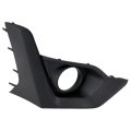 Fog Light Bezel Front Passenger Side For Subaru Crosstrek 2021 2022 2023 Textured Black Plastic 2 0 Liters Premium Limited 