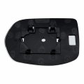 Passenger Right Side Mirror Glass Assembly With Plastic Back Plate Non-heated Compatible Honda 2012-2016 Crv 2016-2020 Hrv