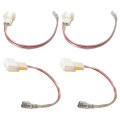 4pcs Car Door Speaker Wiring Harness Adapter Connector Plug Wires Fit For Toyota 2003-2017 4runner 2009-2013 Matrix 