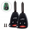 Aintier 2 X Keyless Entry Remote Key Fob For Dodge Durango Jeep Grand Cherokee Chrysler 300 Charger Commander Aspen 2005-2013