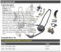 Front Timing Chain Kit With Gears Compatible 2007-2015 Gmc Acadia 2 8l 3 0l 6l V6 Dohc With 2nd Design 96 114 Links