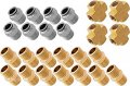 Vixen Air Set Of Fittings For Eight 1 2 Npt Valves Using Od Lines Vxk1221 