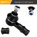 Ocpty New 2-piece Fit For 2006-2012 Mitsubishi Eclipse Endeavor Galant Lancer-2 Front Outer Tie Rod End