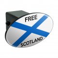 Free Scotland Scottish Independence Party Oval Tow Trailer Hitch Cover Plug Insert