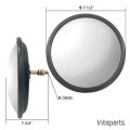 7-1 2 Round Convex Mirror Universal Fit On Tractor Loader Truck Rtv Utv